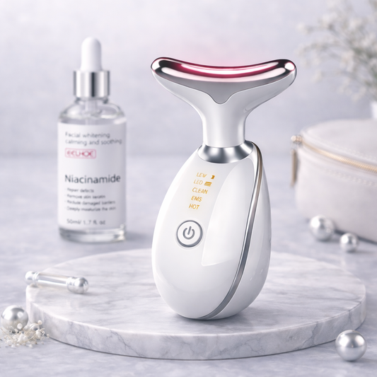 AURASKIN ONE - Masajeador Facial y Corporal + Sérum Facial