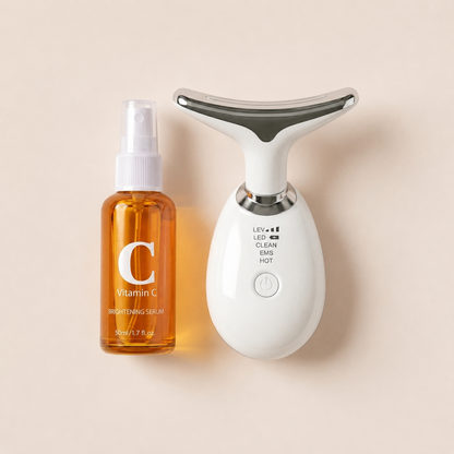 AURASKIN ONE™ Masajeador Facial LED