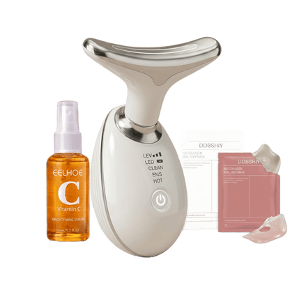 AURASKIN ONE™ Masajeador Facial LED Reafirmante